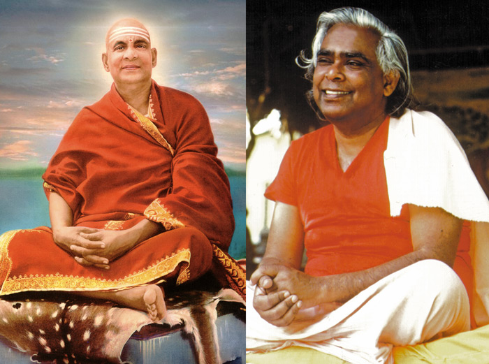 Swami Sivananda and Swami Vishnudevananda